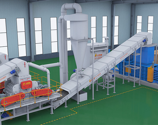 Industrial Occ Pulp Waster Paper Recycling Plant Line Crusher Paper Pulp Making System